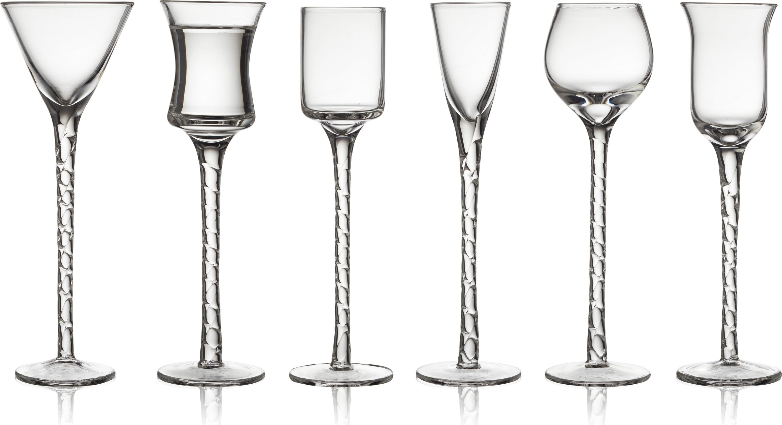 Kieliszki do wódki i aquavitu Rom 6 szt.