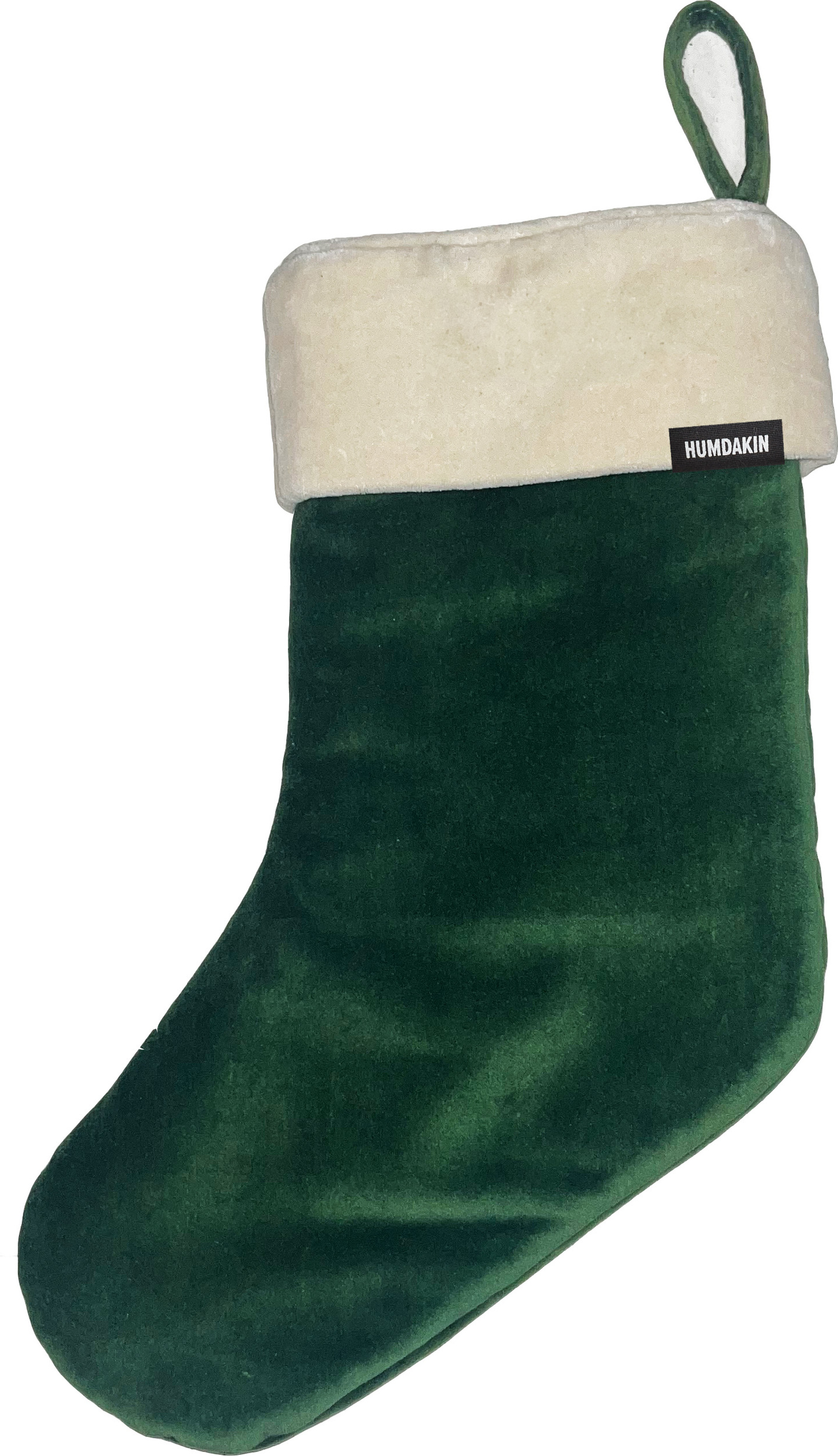 Dekoracja świąteczna Humdakin Christmas skarpeta zielona
