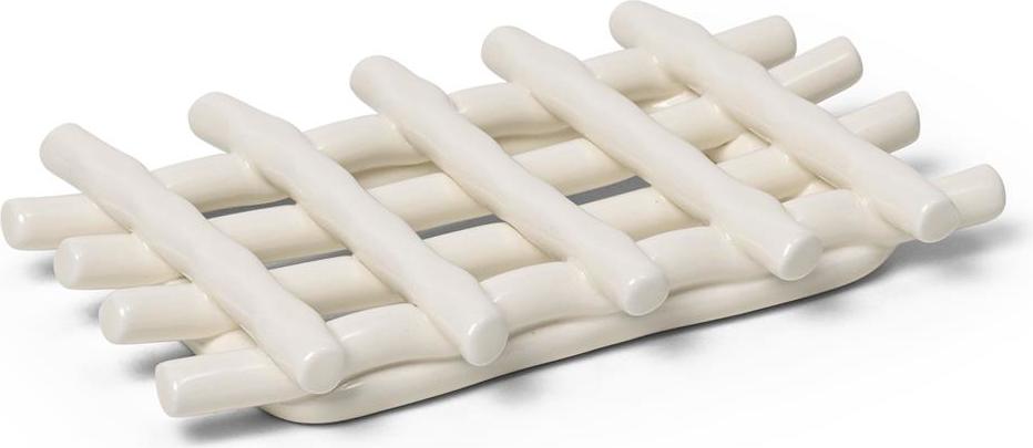 Mydelniczka Ceramic kremowa