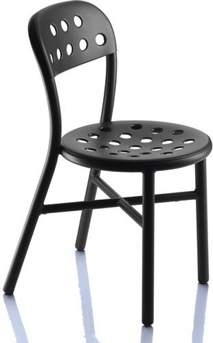 Krzesło Pipe czarne