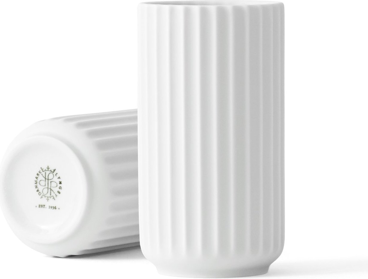 Wazon Lyngby biały 12 cm