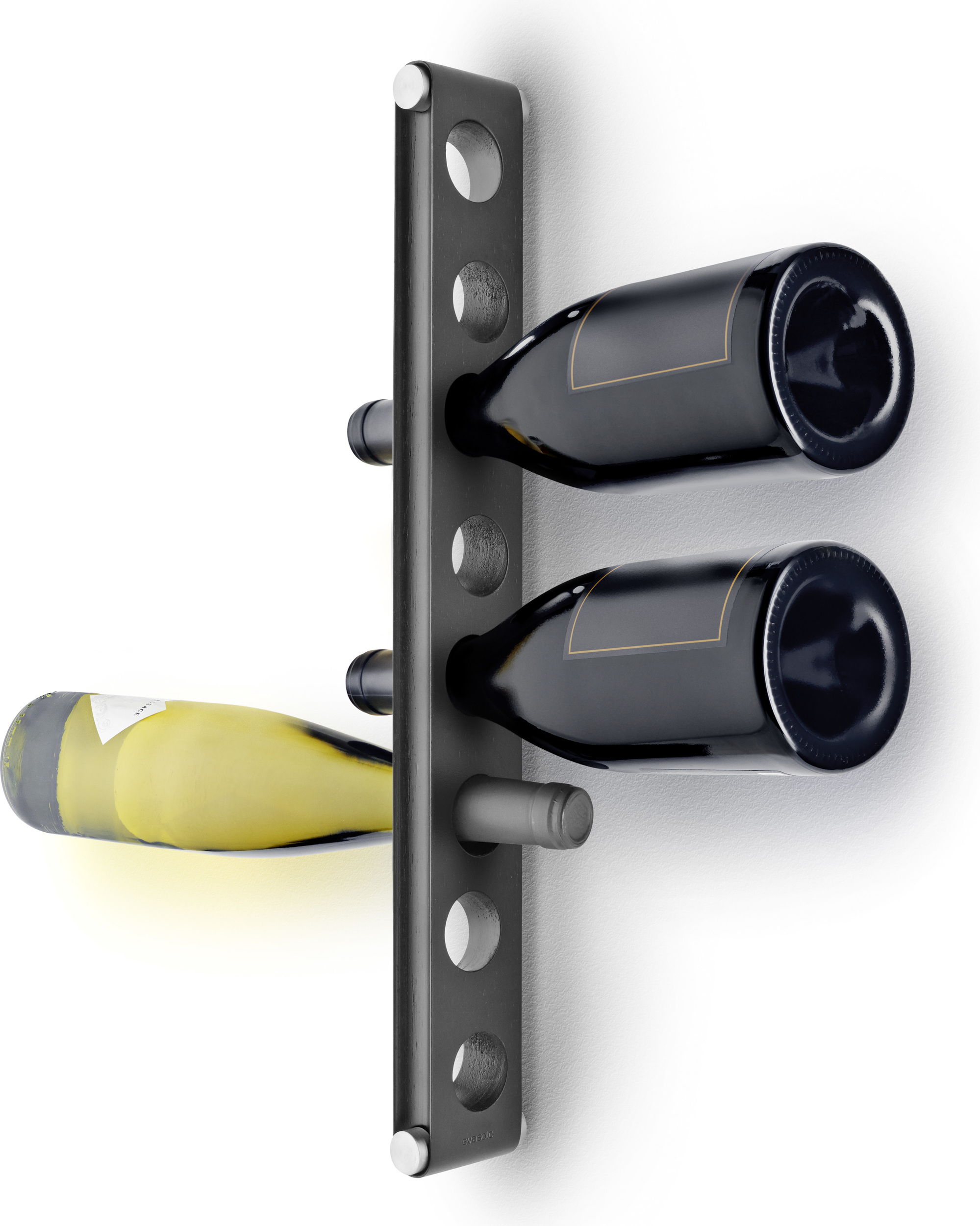 Stojak na wino ścienny Eva Solo czarny