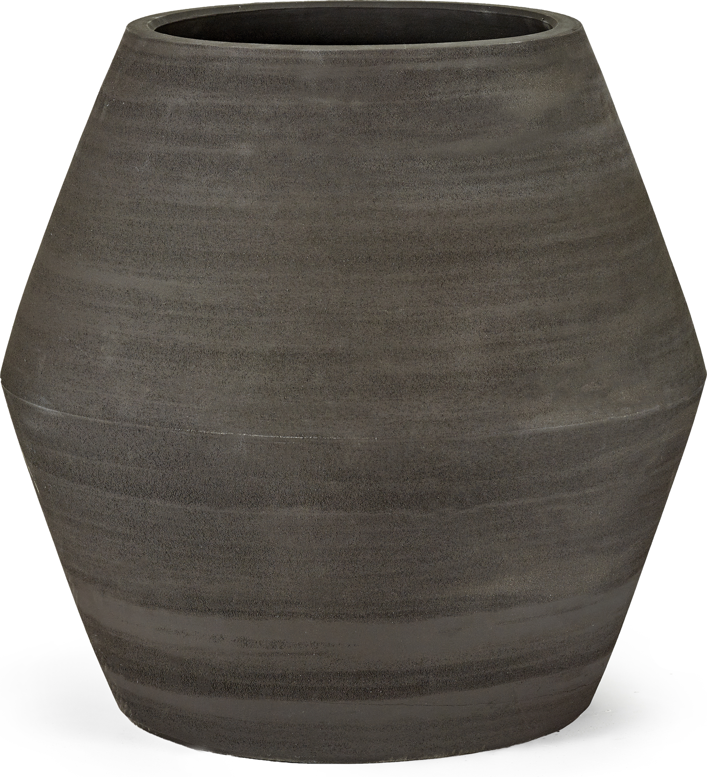 Osłonka na doniczkę Construct 47,5 cm czarna