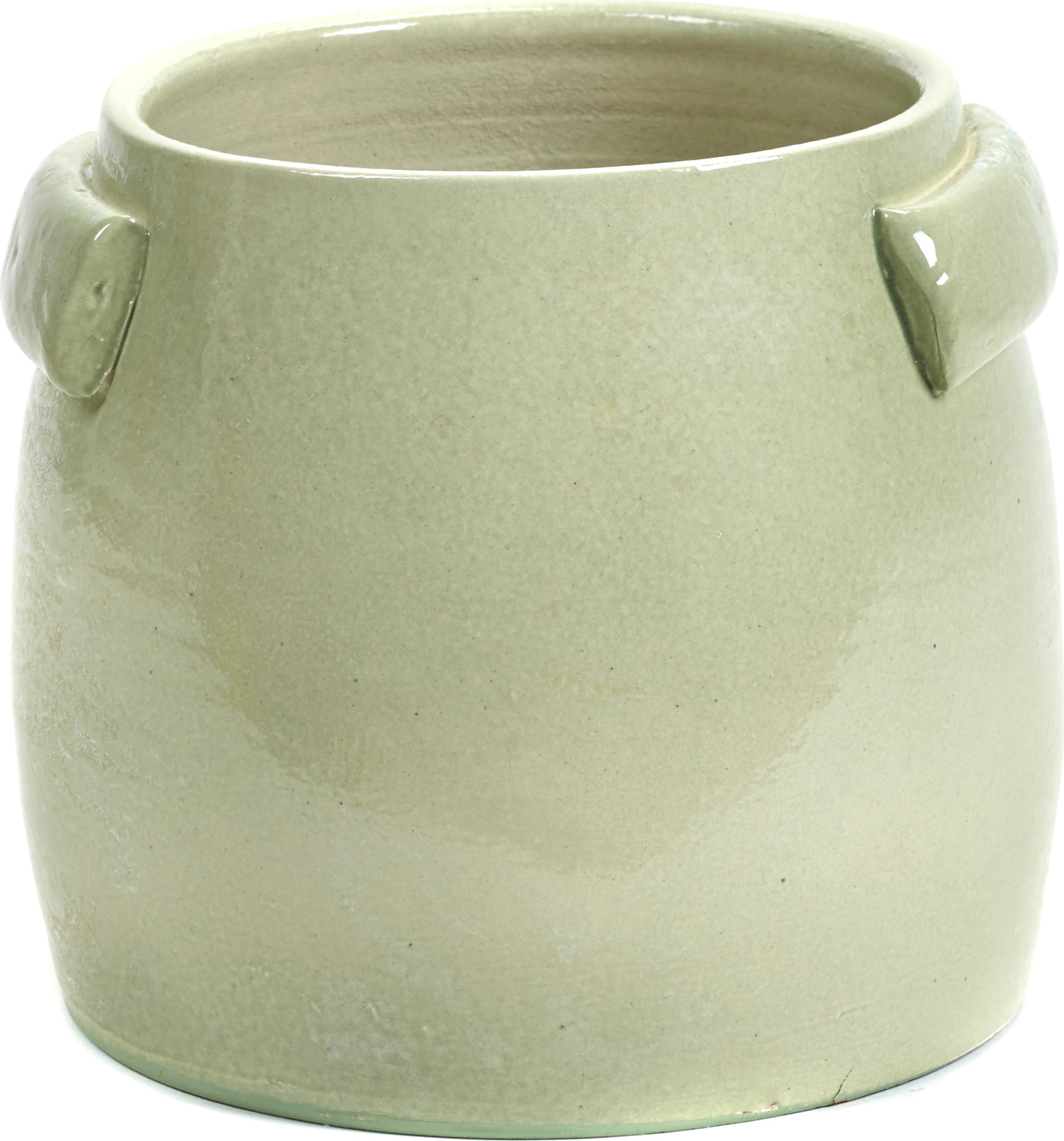 Osłonka na doniczkę Serax 22 cm pastelowa zieleń