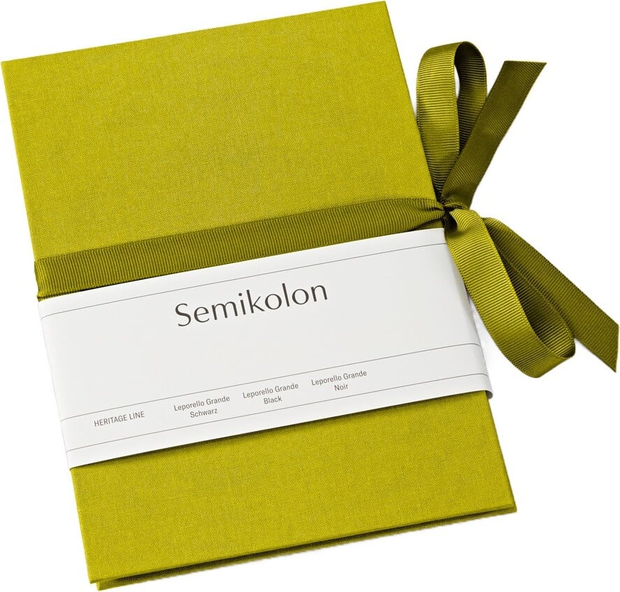 Album na zdjęcia Leporello Uni duży zieleń matcha