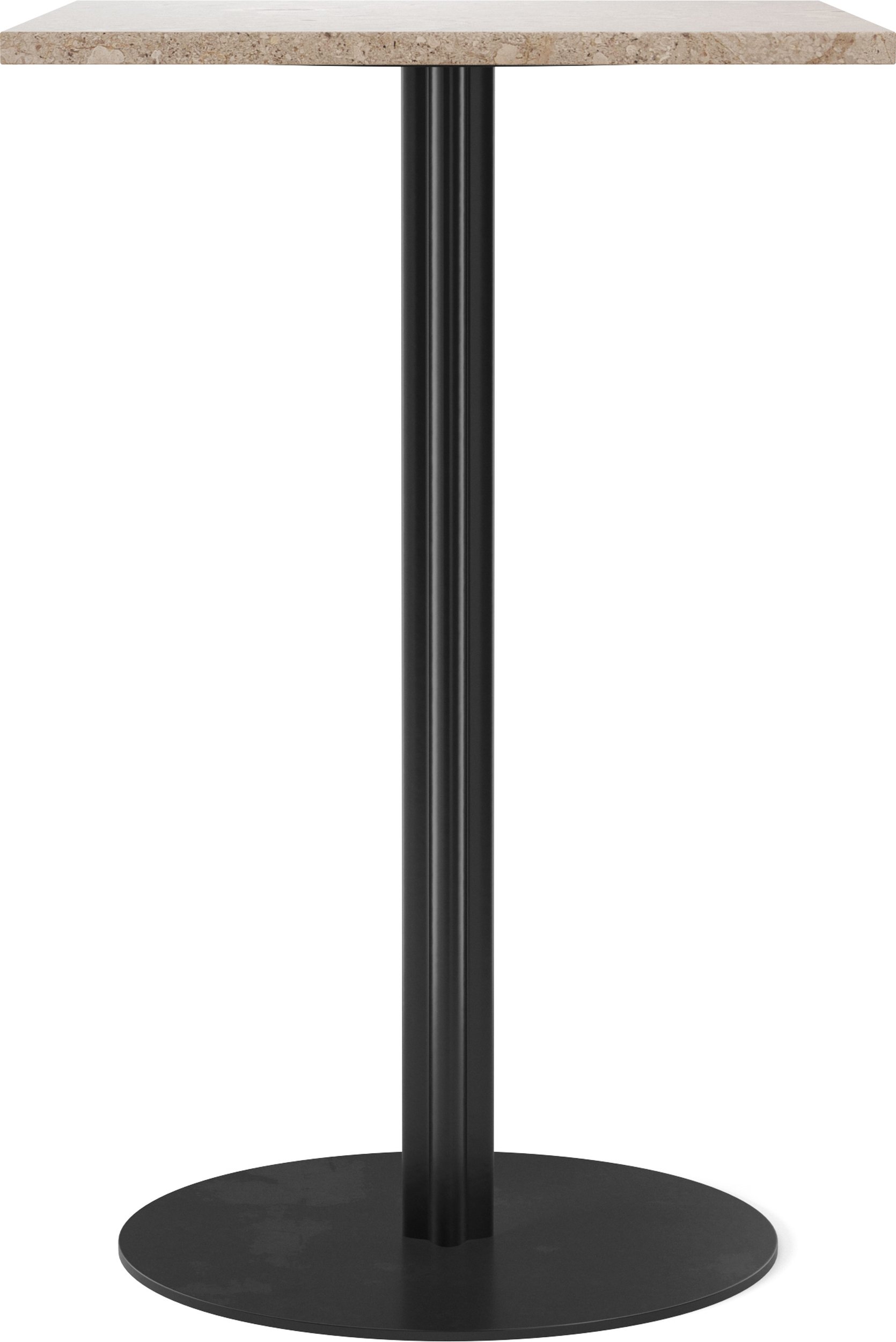 Stół barowy Harbour Column Kunis Breccia kwadratowy 93 cm