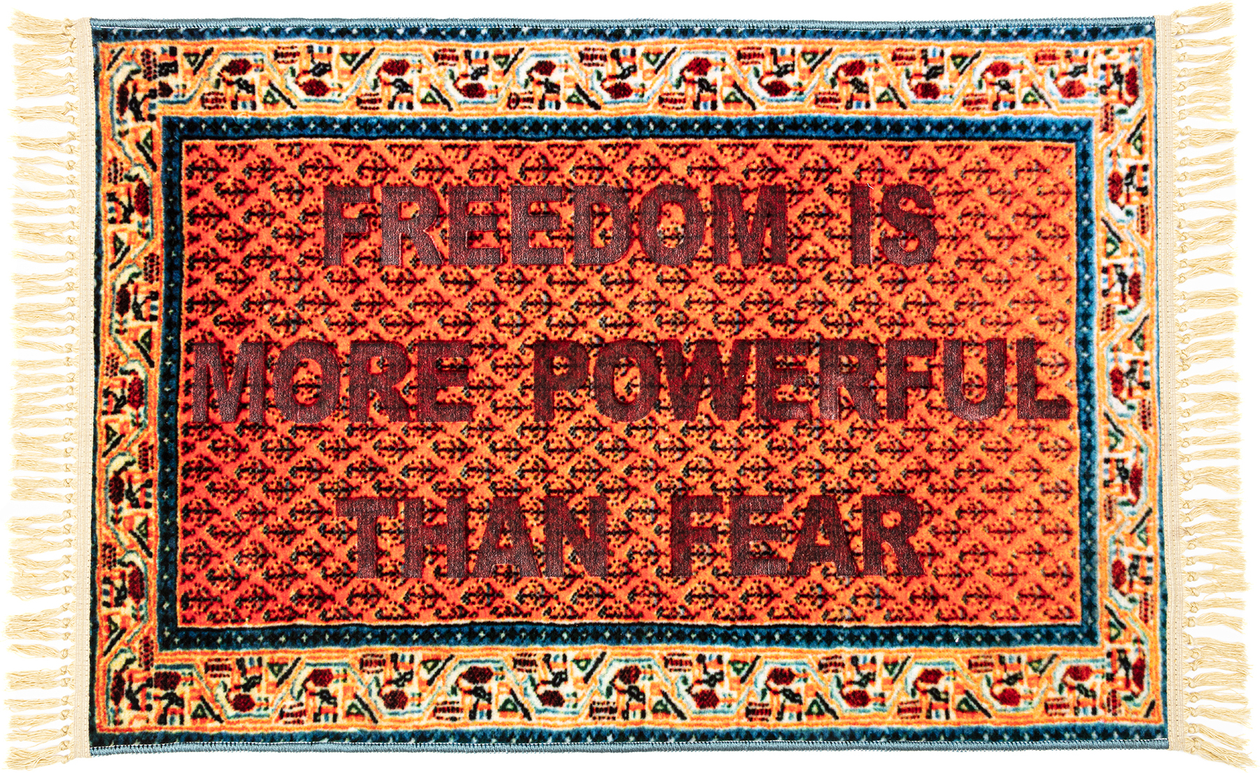 Dywan Burnt Freedom 80 x 120 cm