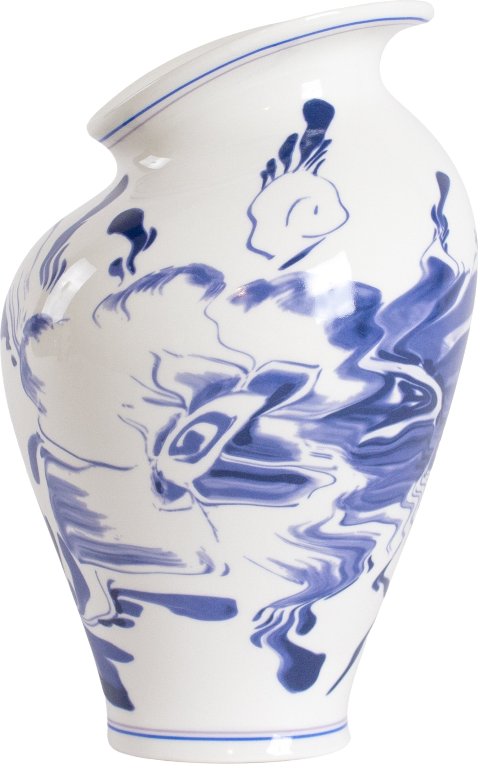 Wazon Diesel Classics on Acid Floral Delft 30 cm