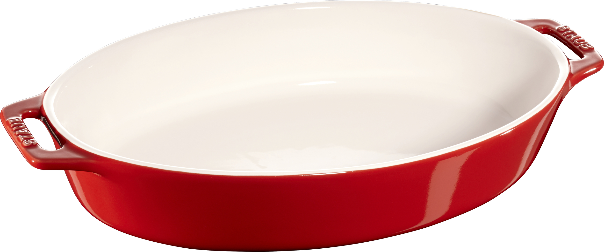 Forma do pieczenia Staub owalna 2,3 l czerwona
