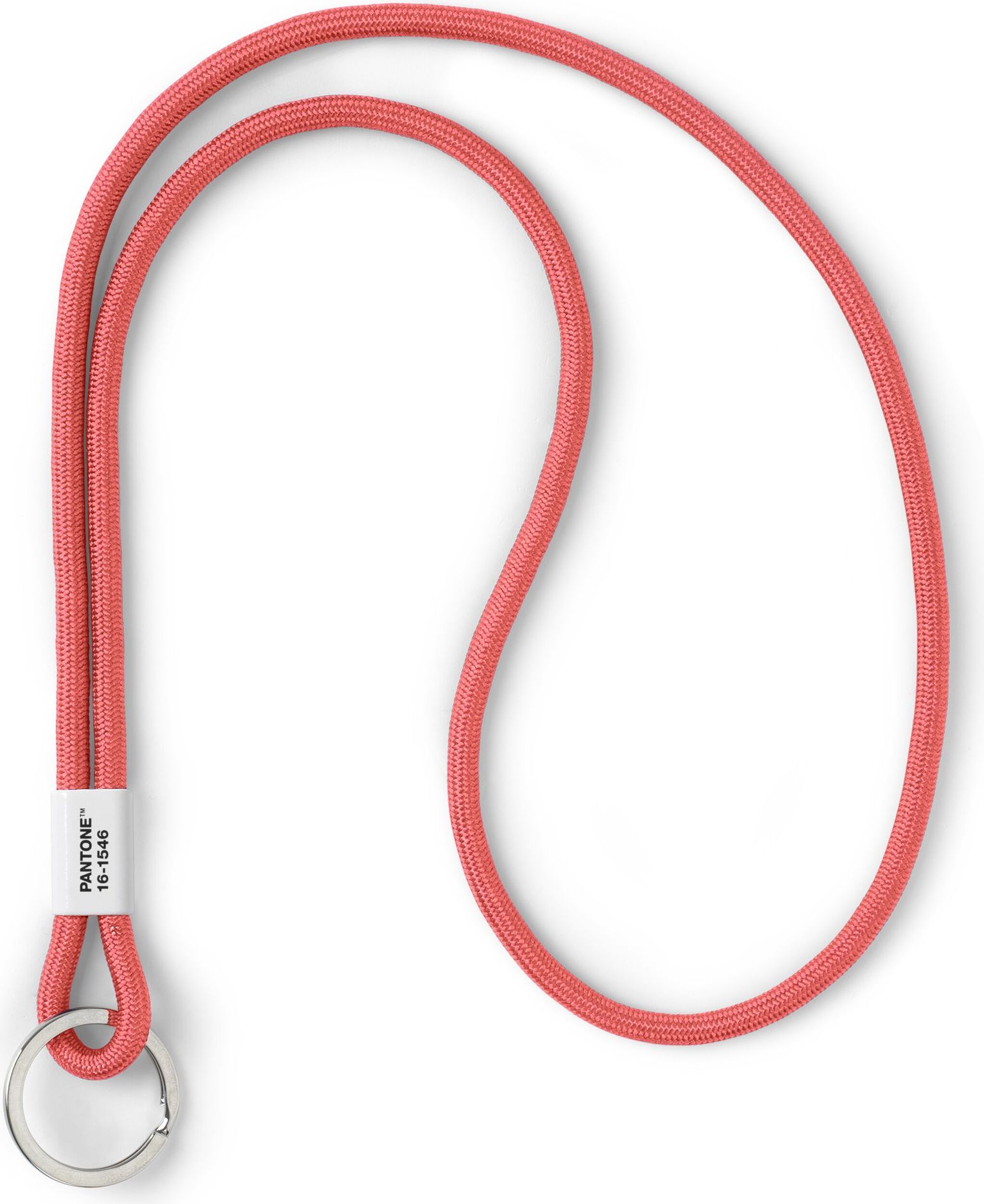 Smycz do kluczy Pantone koralowa