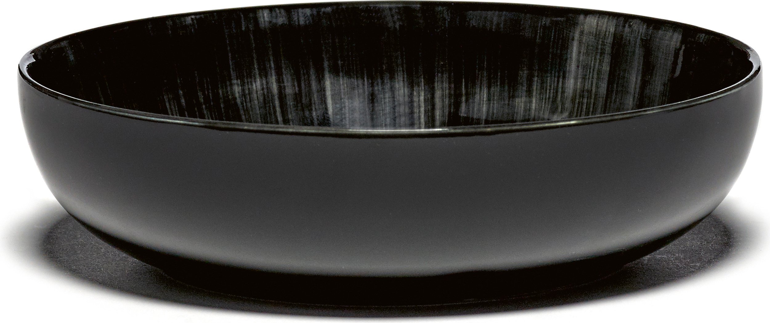 Miska Dé C 15,5 cm czarno-biała