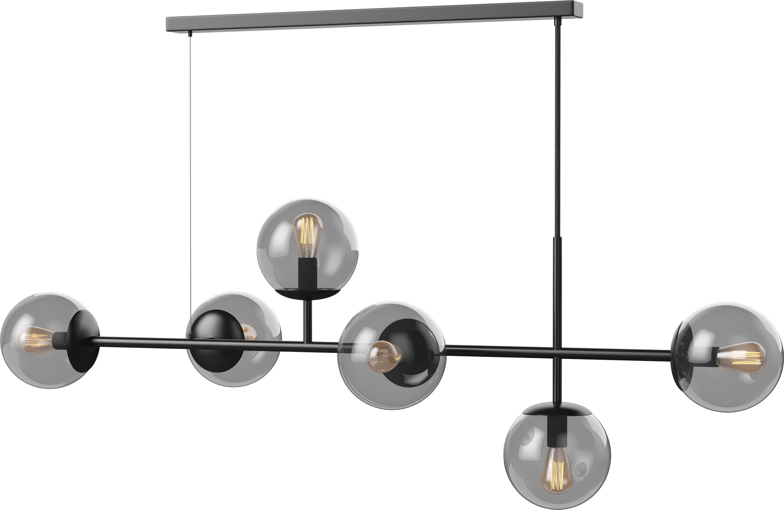 Lampa sufitowa Orb czarna