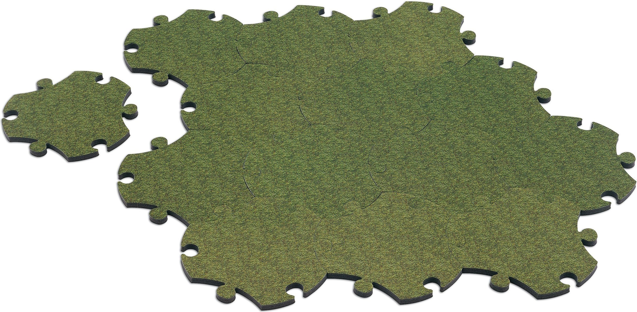 Dywanik Puzzle Trawa