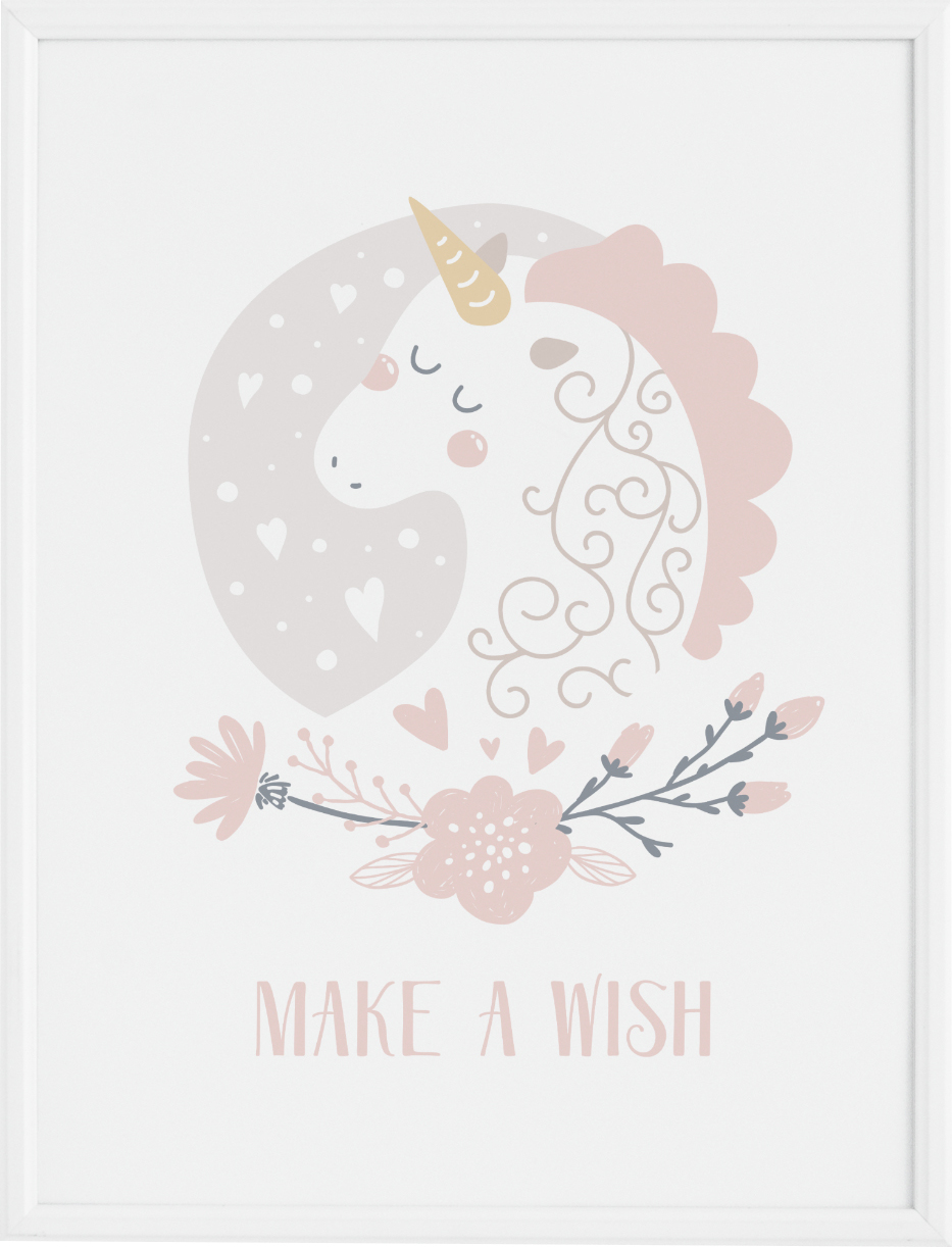 Plakat Sir Unicorn 40 x 50 cm