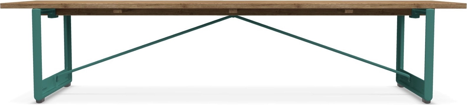 Ławka Brut 63 x 220 cm zielona