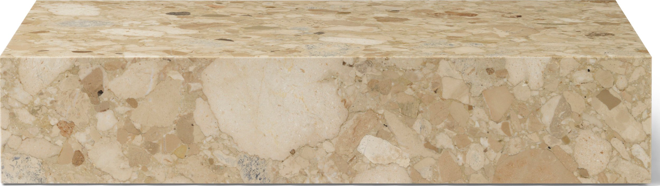 Stolik kawowy Plinth Kunis Breccia 137 cm
