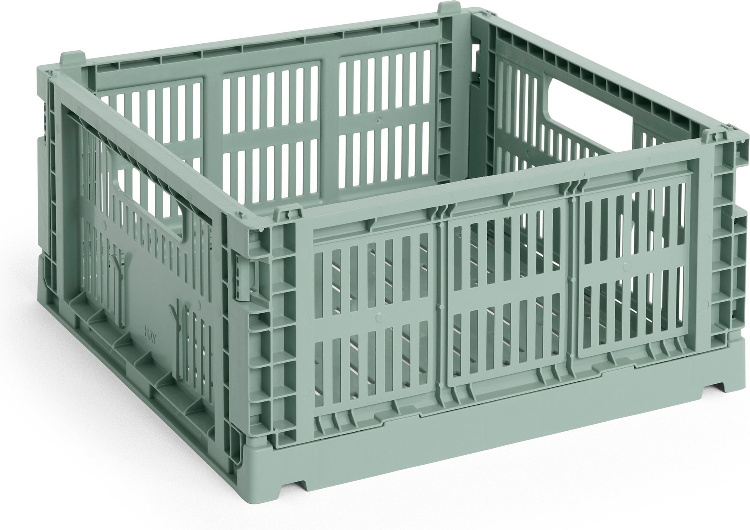 Kosz do przechowywania Hay Colour Crate Square M szałwiowy