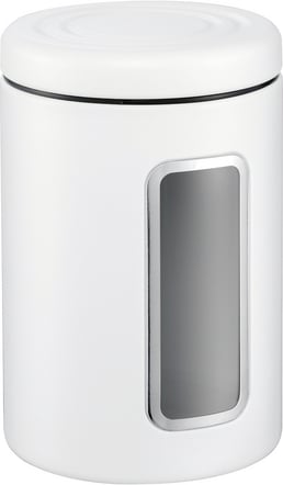 Pojemnik kuchenny Classic Line 2 l biały mat z okienkiem