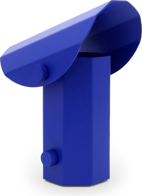 Lampa stołowa bezprzewodowa Apolin 18 cm kobaltowa