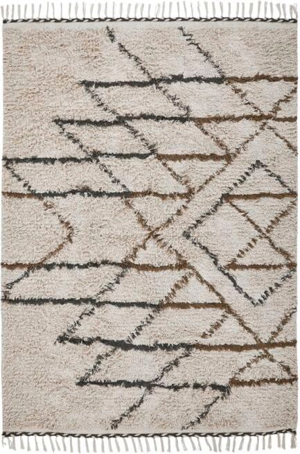 Dywan Indi 140 x 200 cm złamana biel