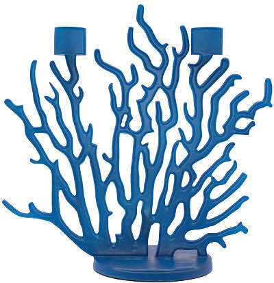 Świecznik Tenochtitlan Mini niebieski