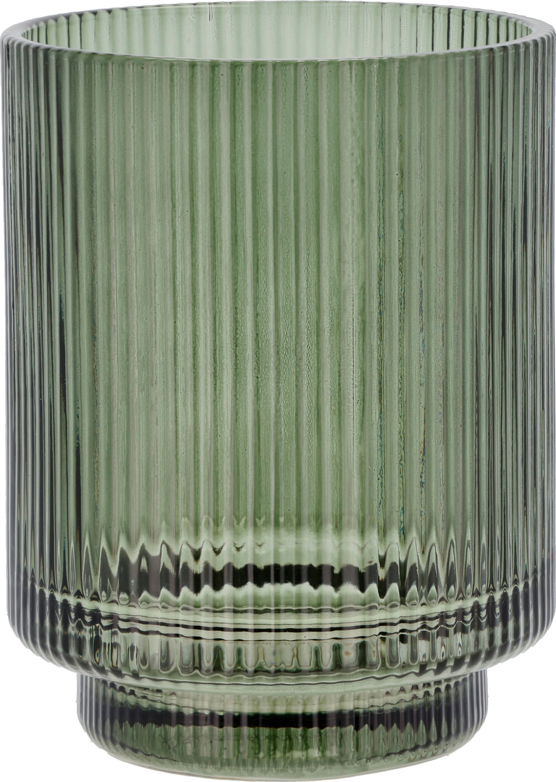 Kubek na szczoteczki do zębów Clarity ciemnozielony