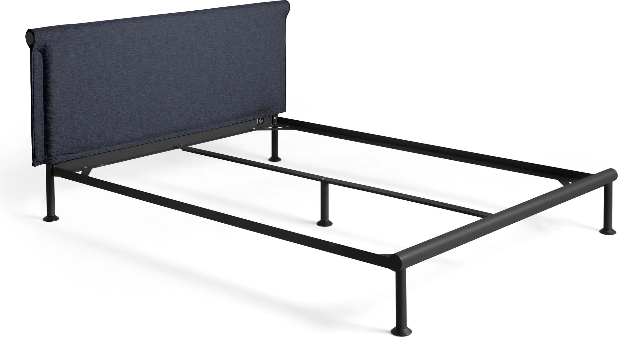 Rama łóżka Tamoto Linara 140 x 200 cm antracytowa