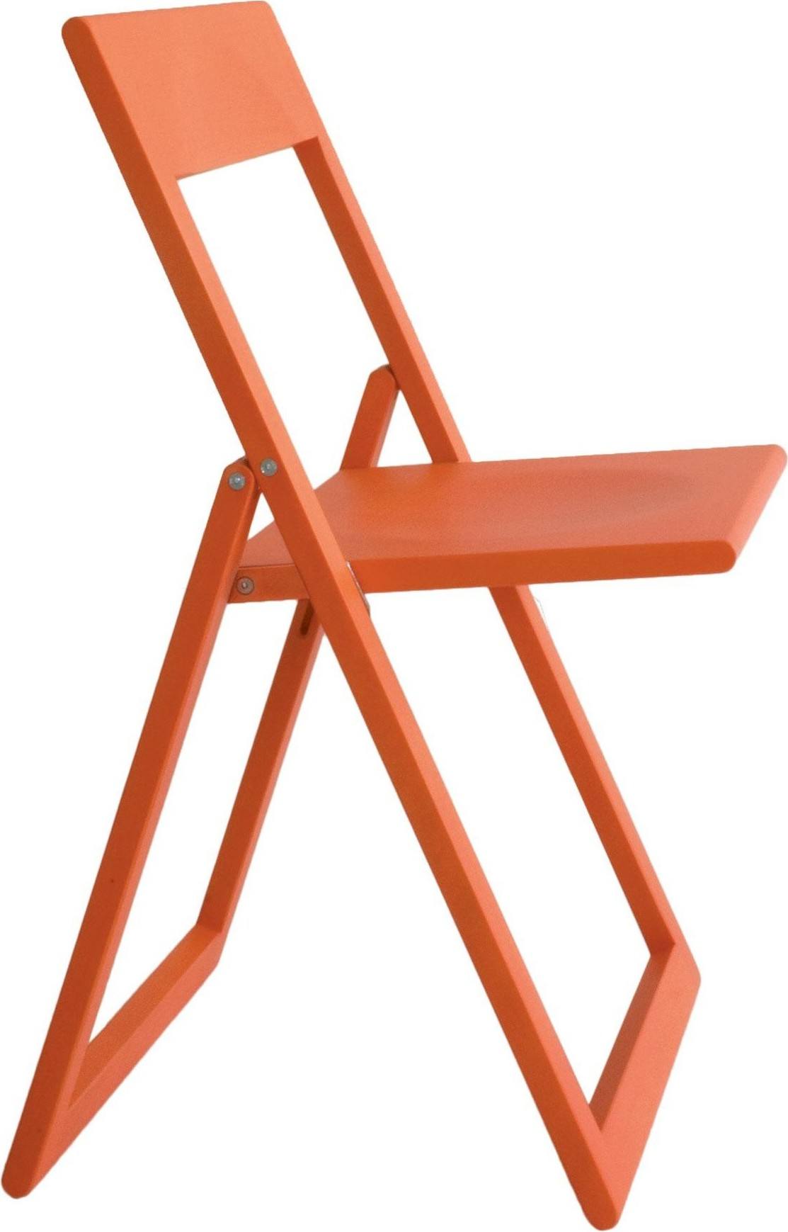 Krzesło składane Aviva koralowe