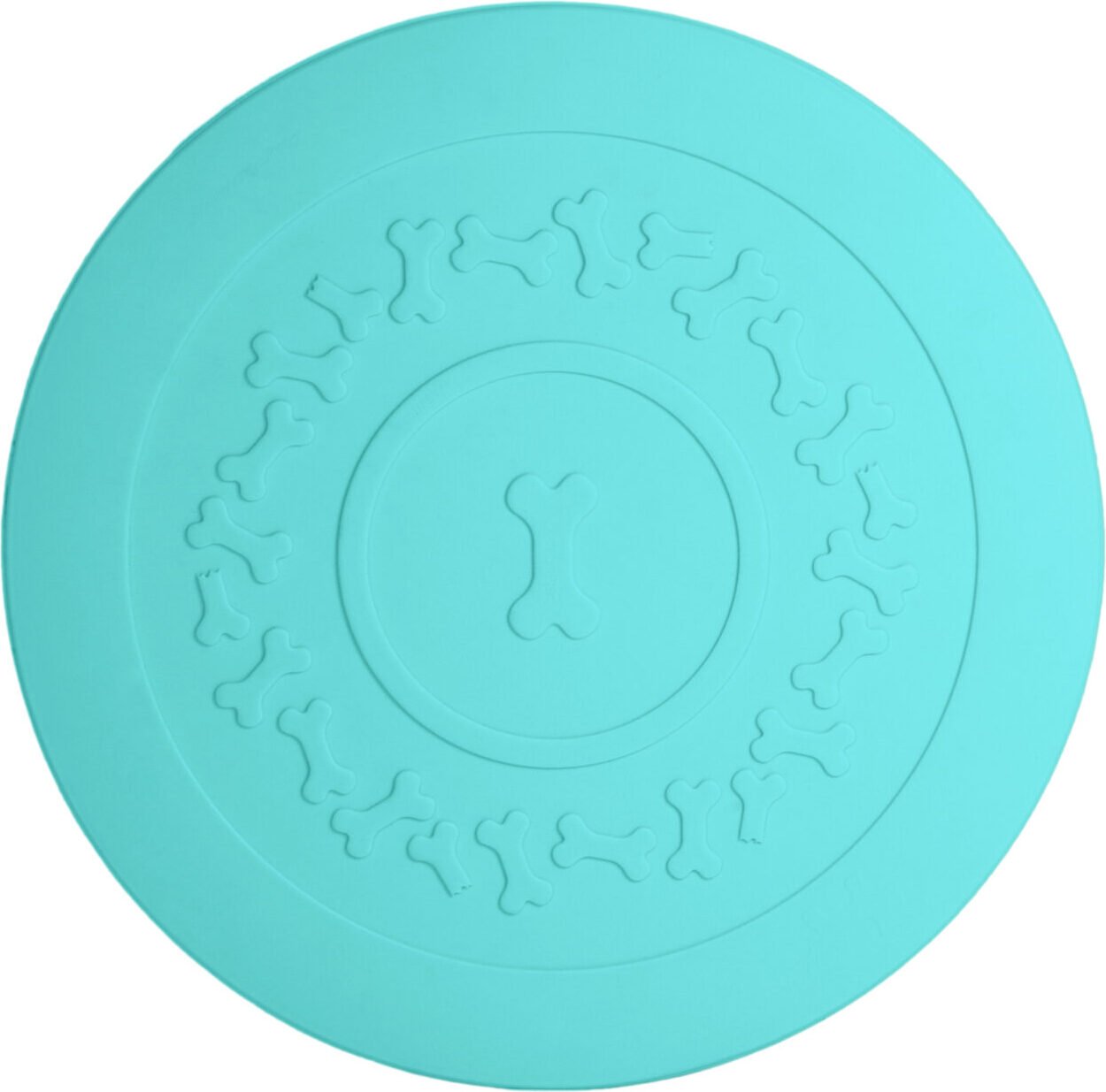 Podkładka pod miskę dla psa lub kota United Pets 35,5 cm niebieska