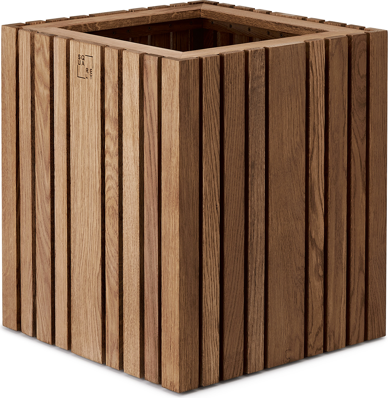 Doniczka samonawadniająca GrowBIG ciemny dąb