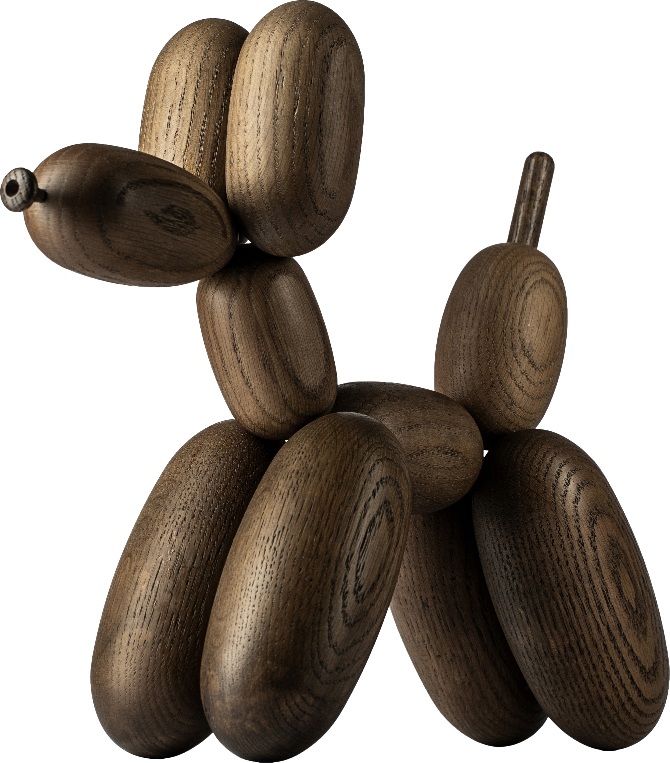 Dekoracja Ballon D'og L ciemny dąb