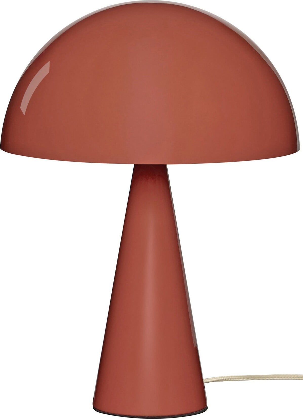 Lampa stołowa Mush mini rdzawa czerwień