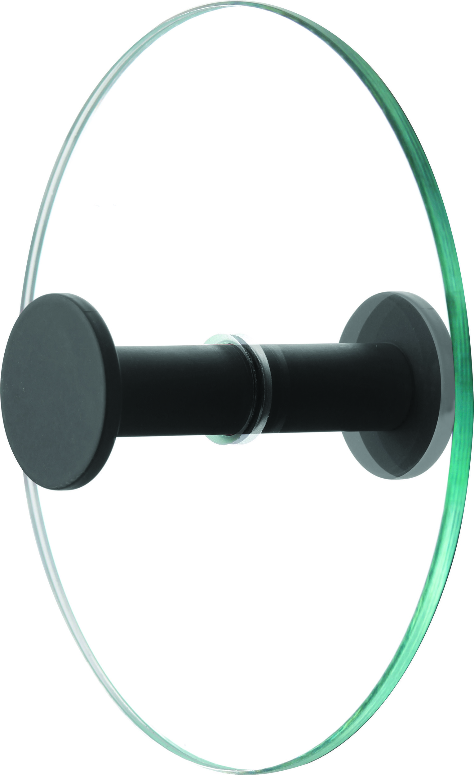 Haczyk ścienny Spot czarny