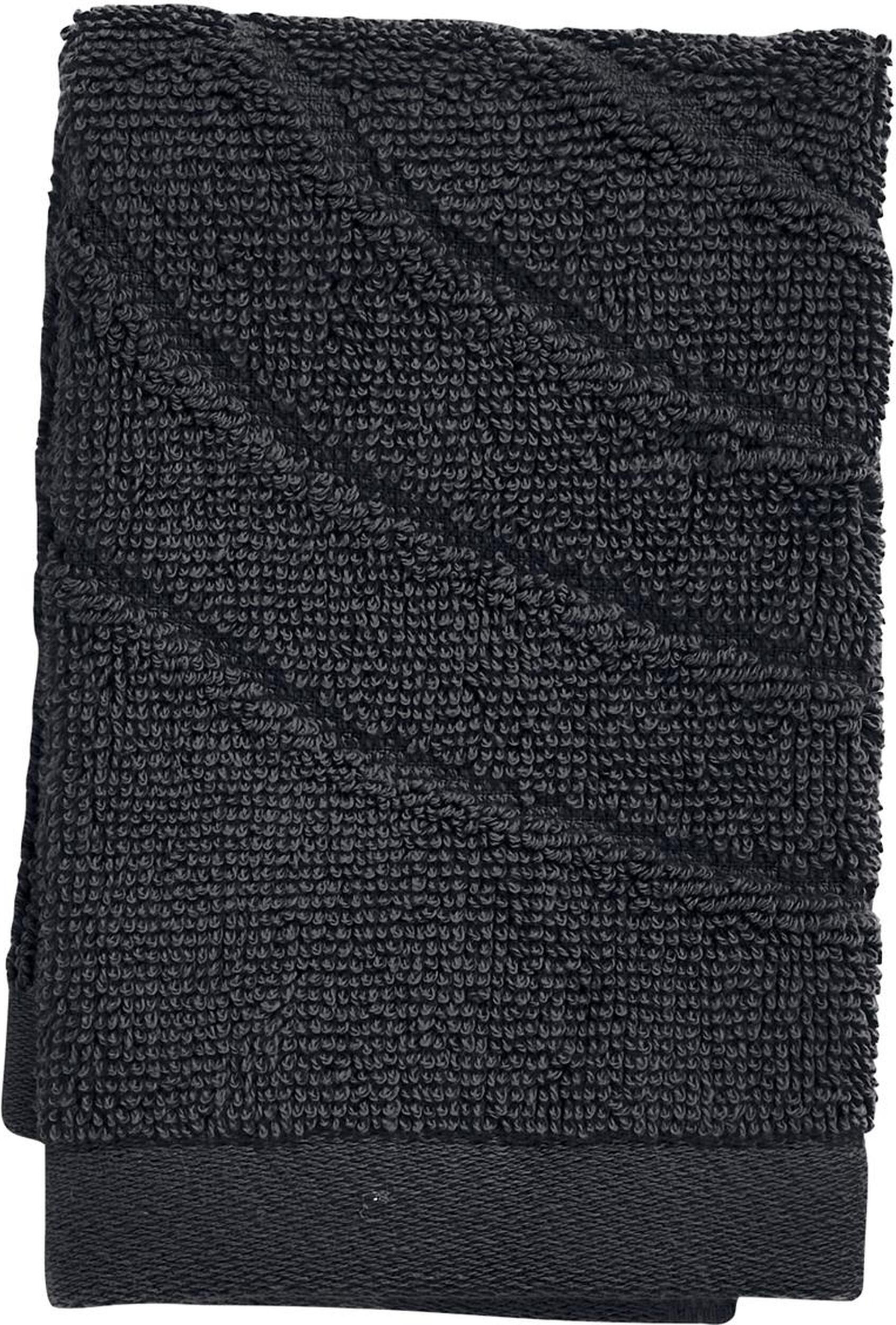 Ręcznik do twarzy Time 30 x 30 cm czarny