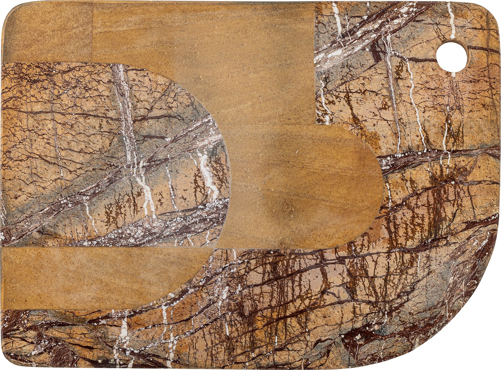 Deska do krojenia Abrianna 22 x 30 cm marmurowa