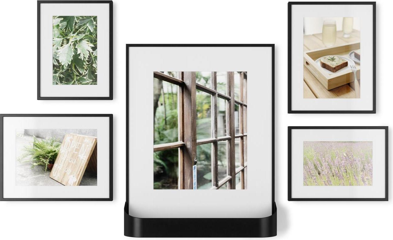 Komplet ramek na zdjęcia Matinee czarne 5 szt.