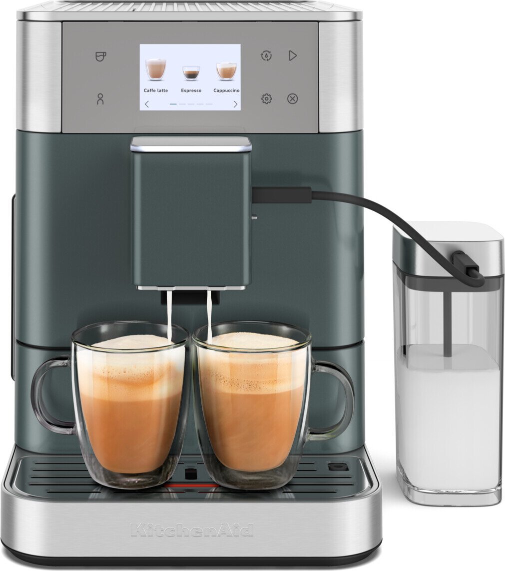 Ekspres automatyczny do kawy KitchenAid KF7 szarozielony