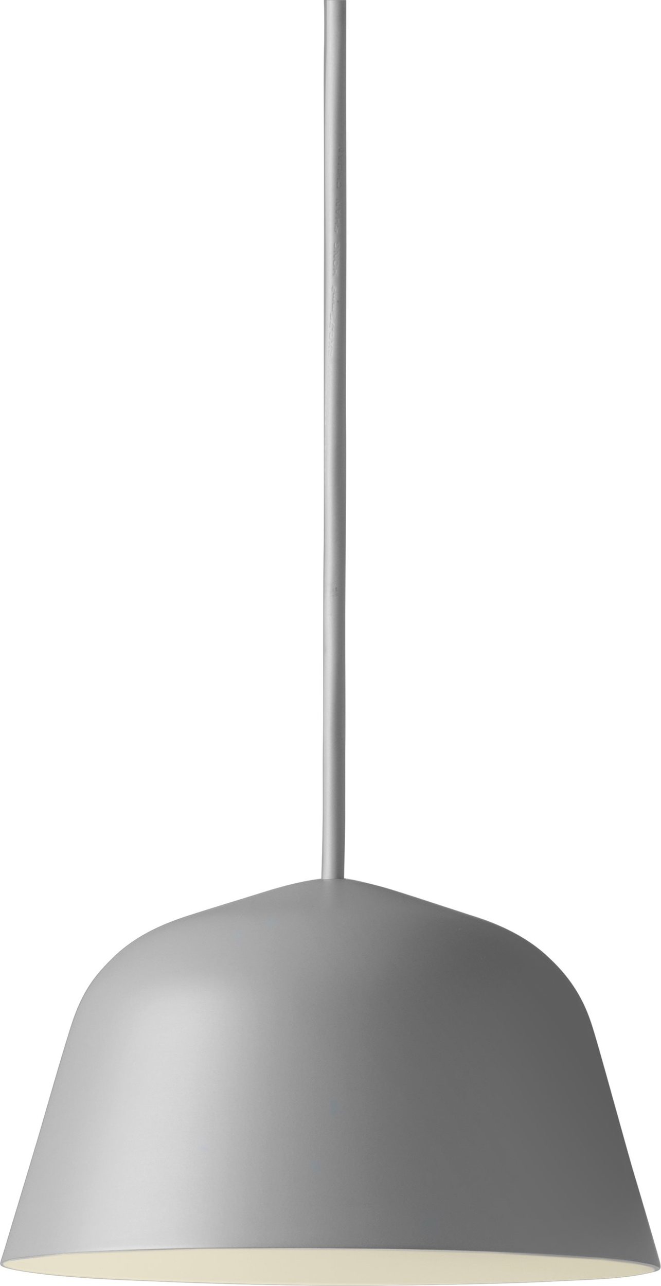 Lampa wisząca Ambit 16,5 cm szara