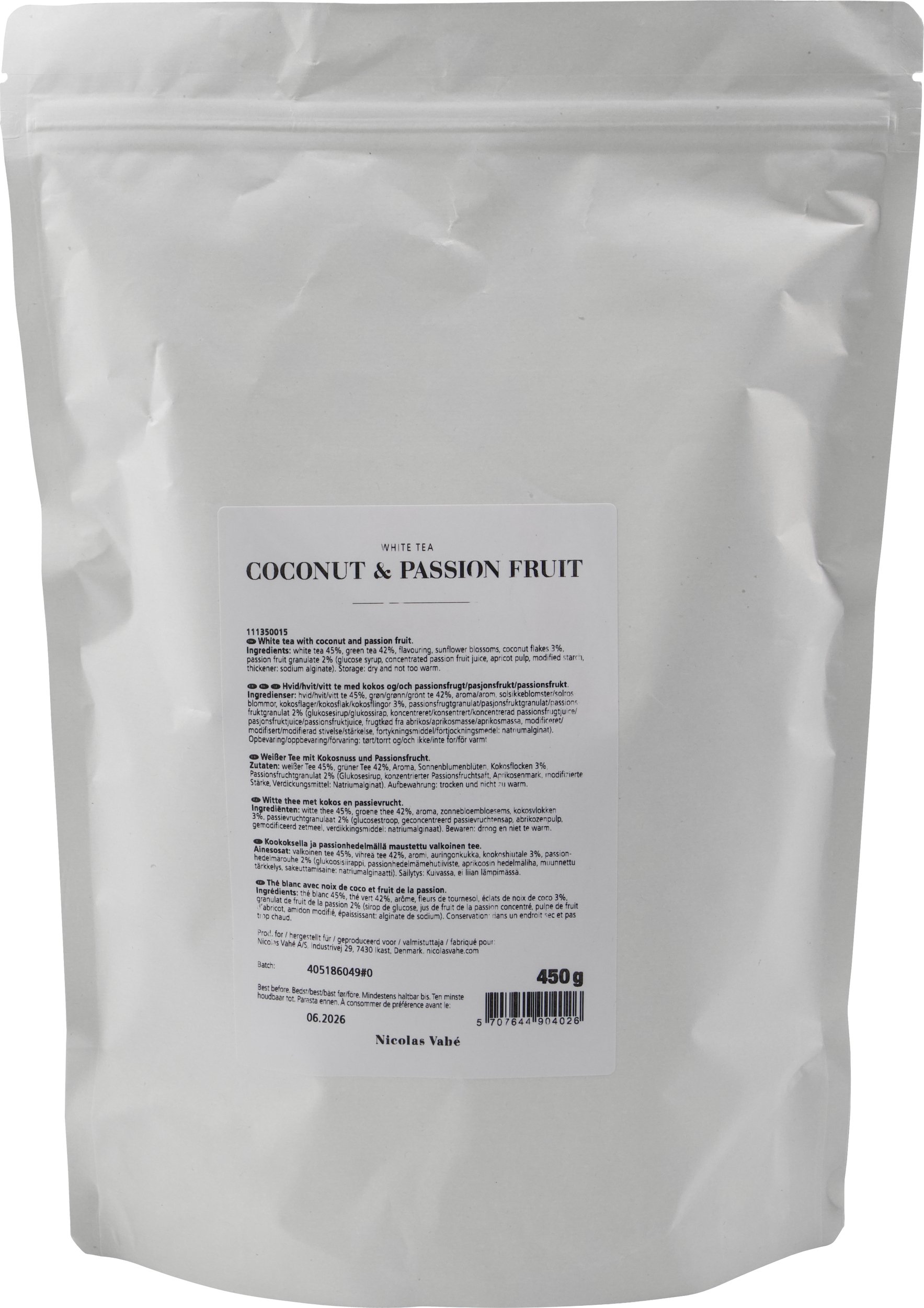 Herbata biała Coconut & Passion 450 g