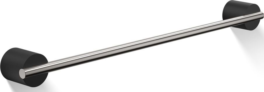 Wieszak reling na ręczniki Stone 45 cm stal matowa-czarny