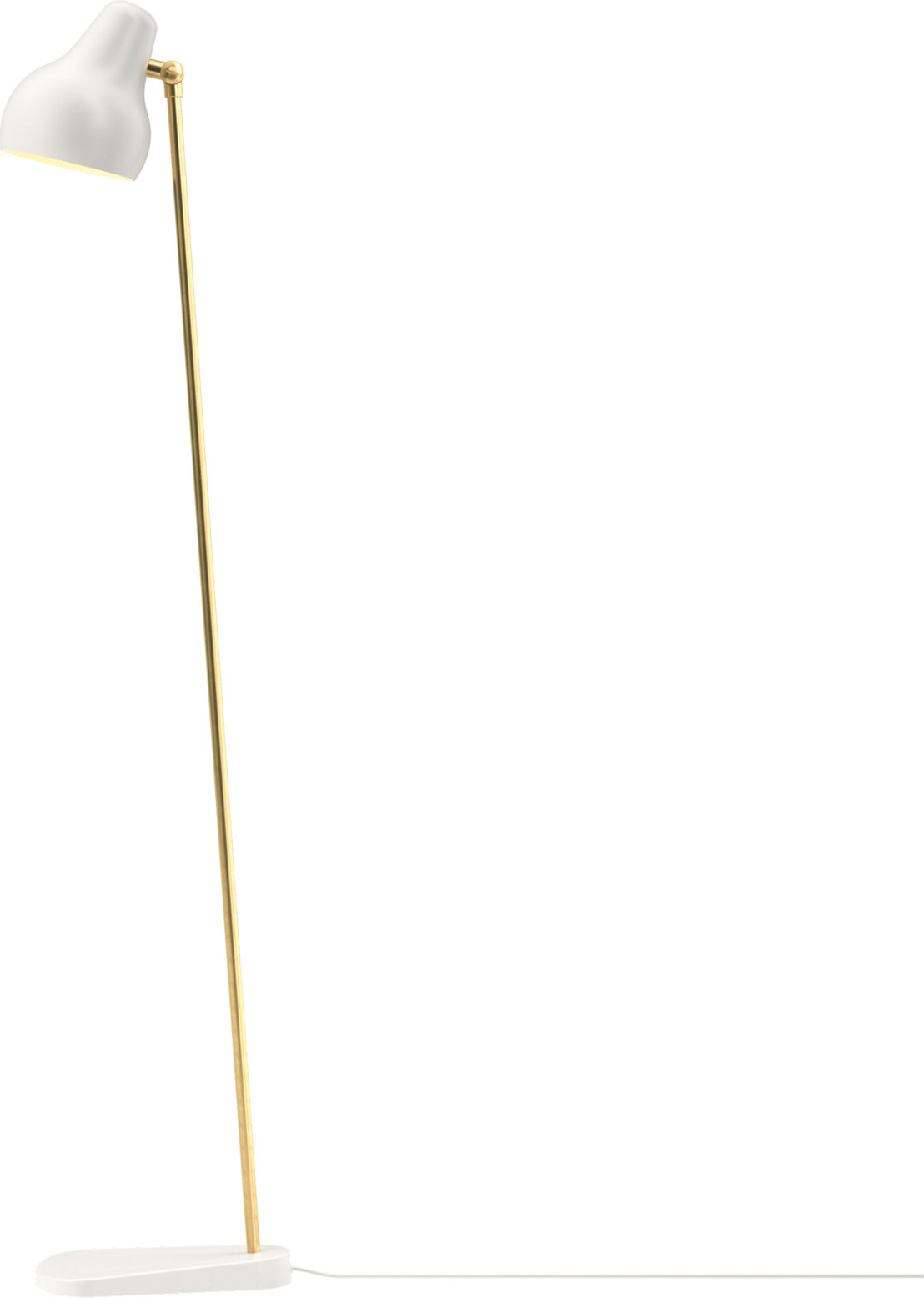 Lampa podłogowa VL 38 LED 2700K biała