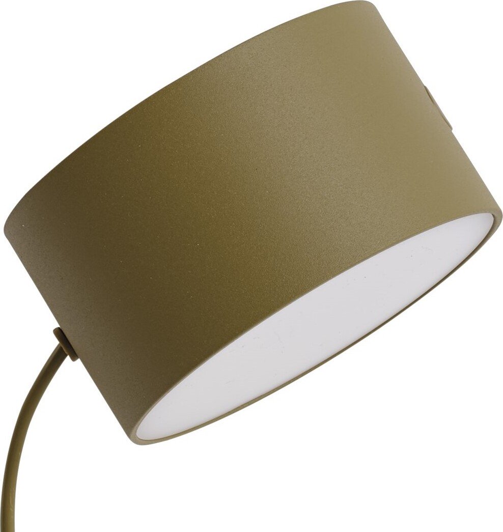 Reflektor do lampy Post brązowozielony