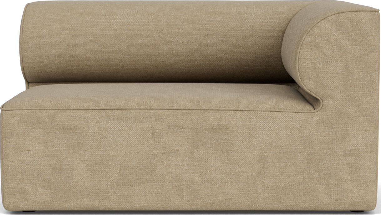 Narożnik prawostronny sofy modułowej Eave Bouclé 86 x 129 cm beżowy