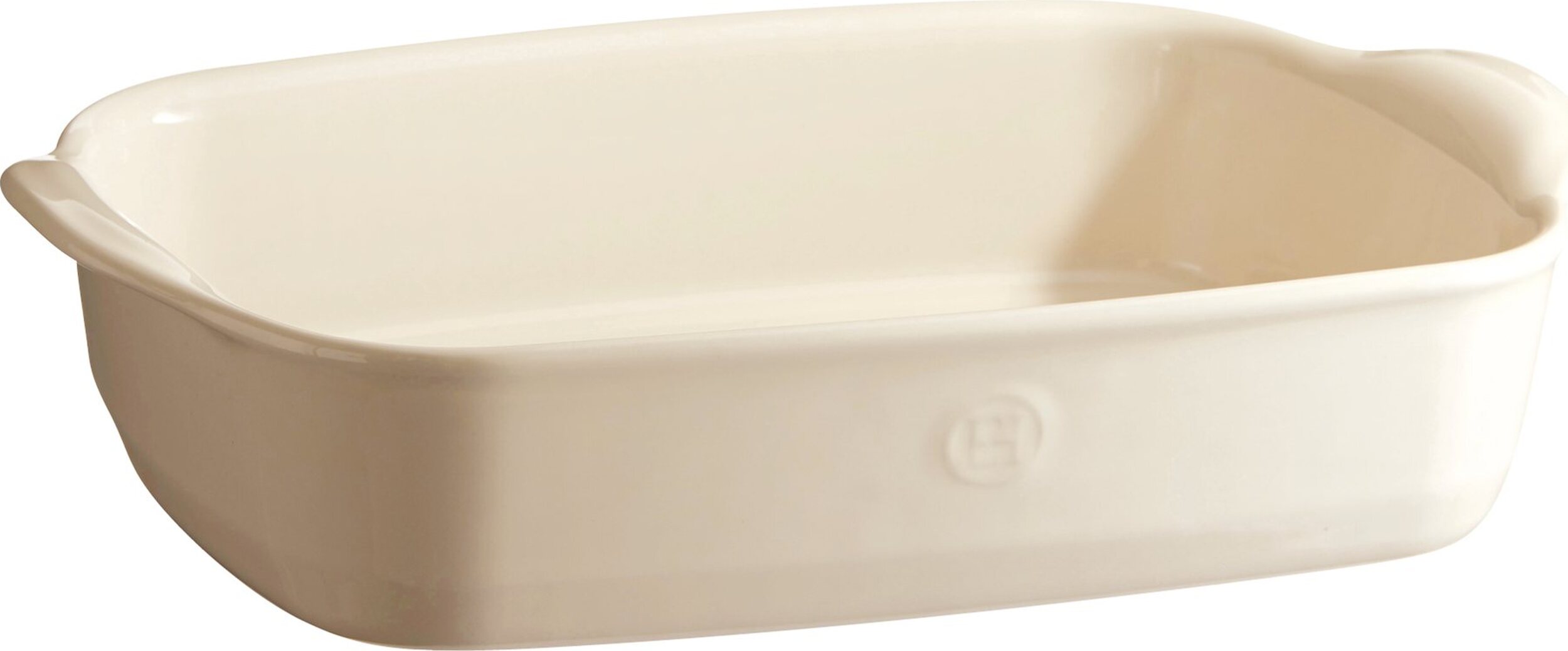 Naczynie żaroodporne Emile Henry 19 x 30 cm kremowe