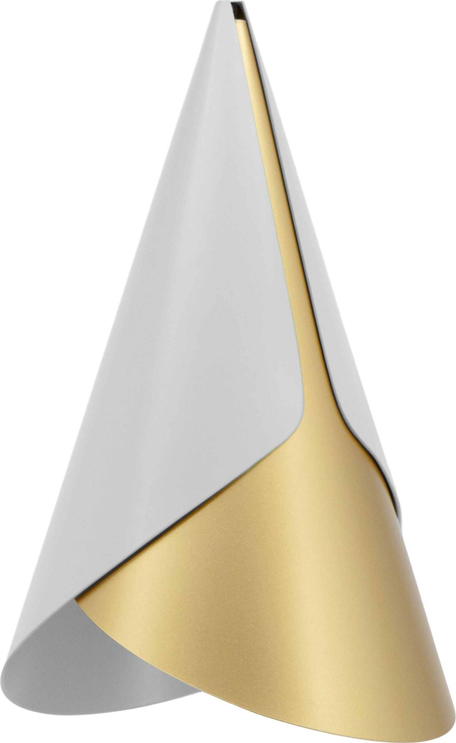 Lampa wisząca Cornet szaro-złota