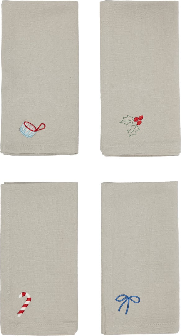 Serwetki materiałowe Christmas 45 x 45 cm 4 szt.