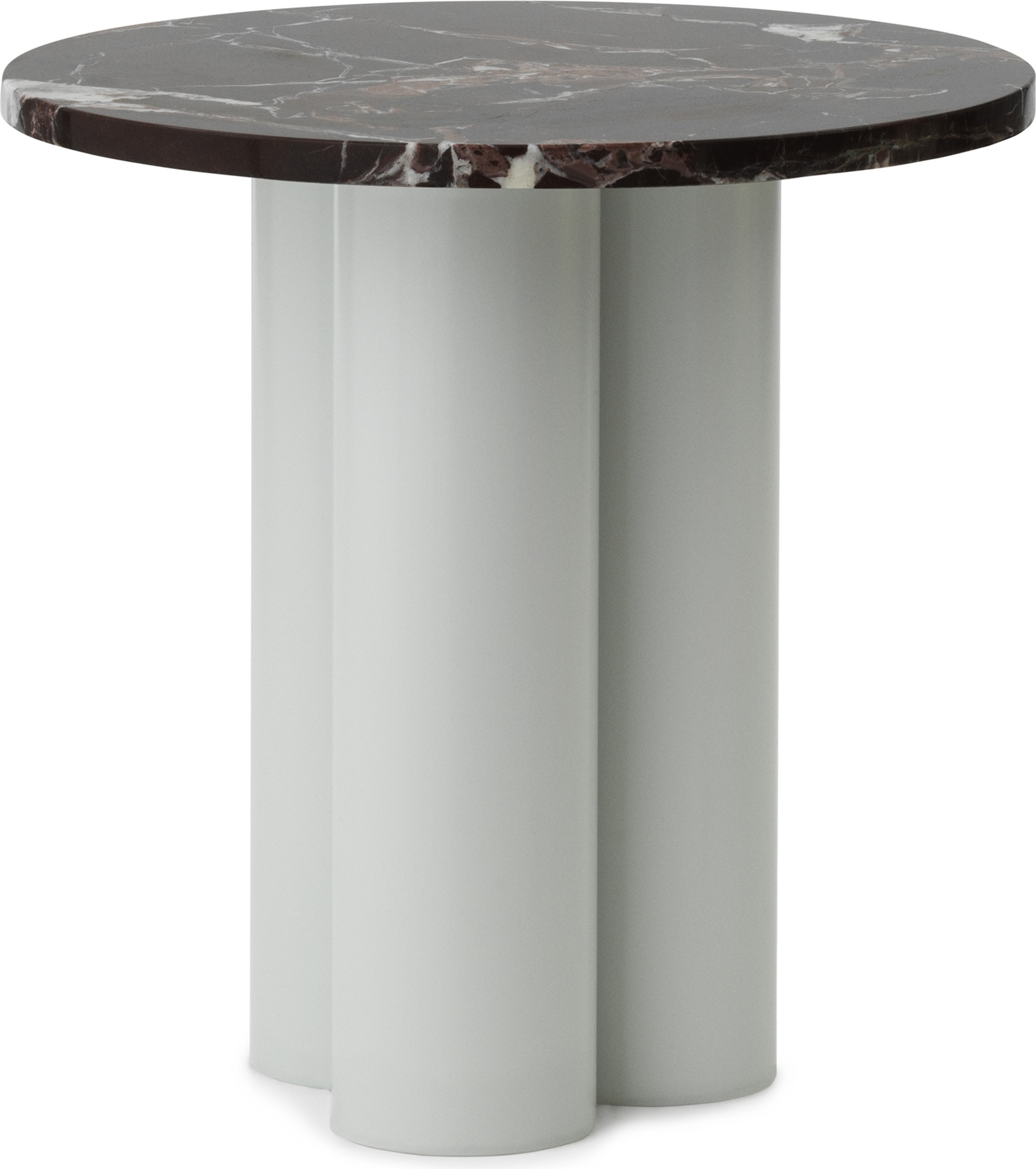 Stolik Dit Levanto Rosso na jasnozielonych nogach