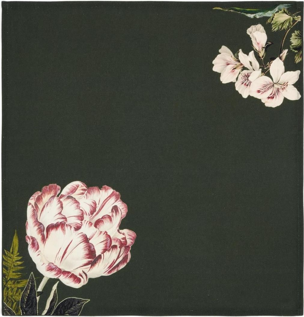 Serwetka Gallery 45 x 45 cm ciemnozielona