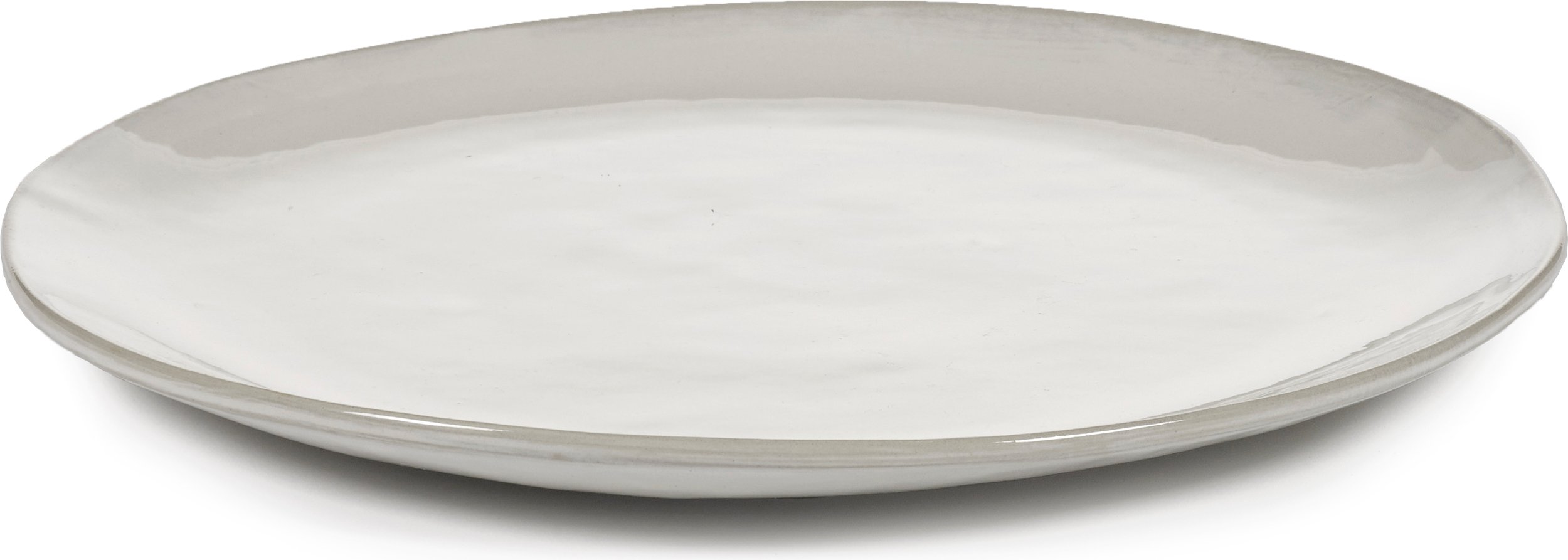 Talerz do serwowania La Mère 30,5 cm złamana biel