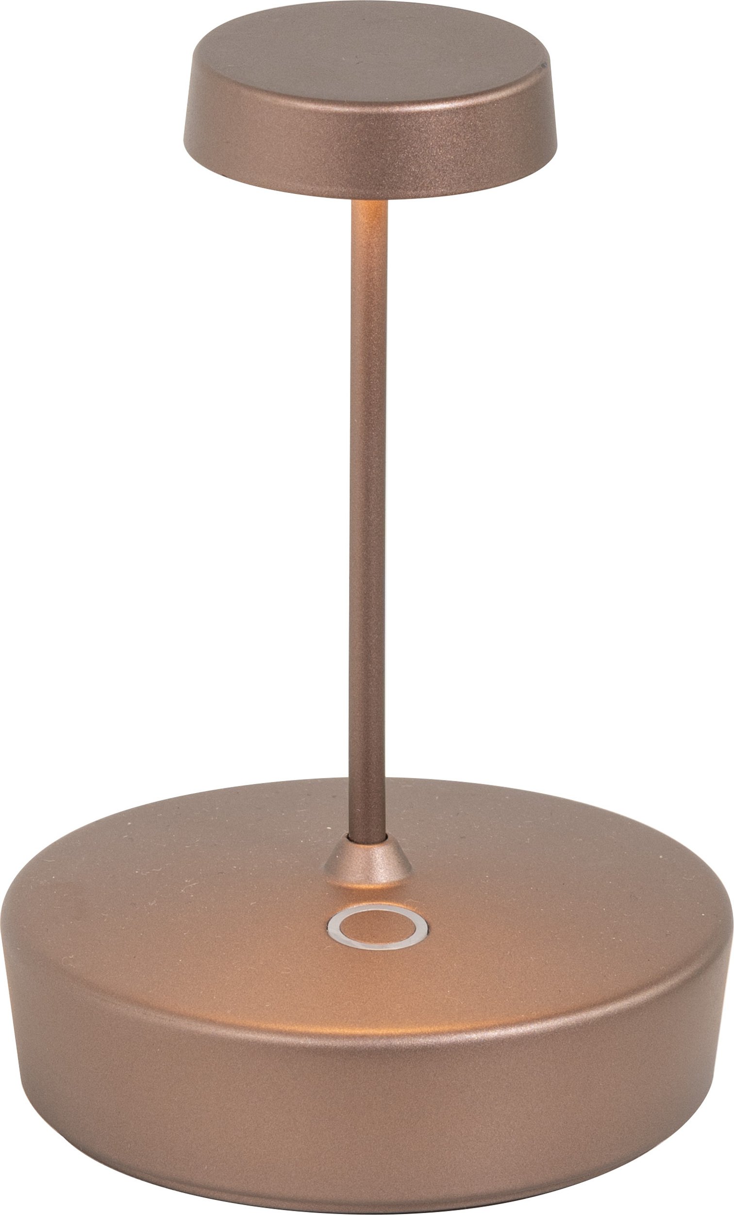 Lampa stołowa bezprzewodowa Swap Mini II 14,8 cm jasnobrązowa
